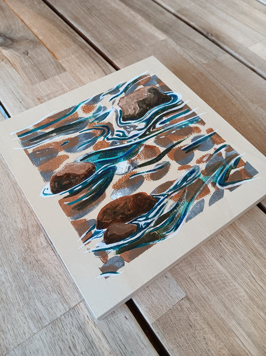 Original Painting 'River Bed' by Charlie Collins