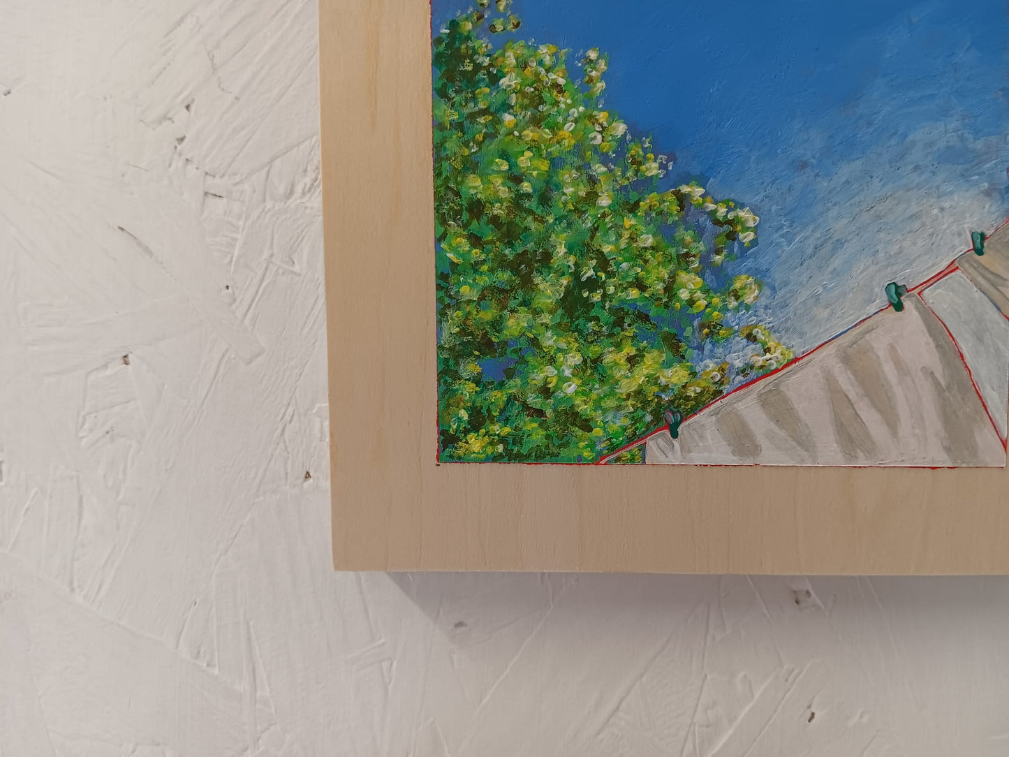 Original Painting 'Window Series 4' by Charlie Collins