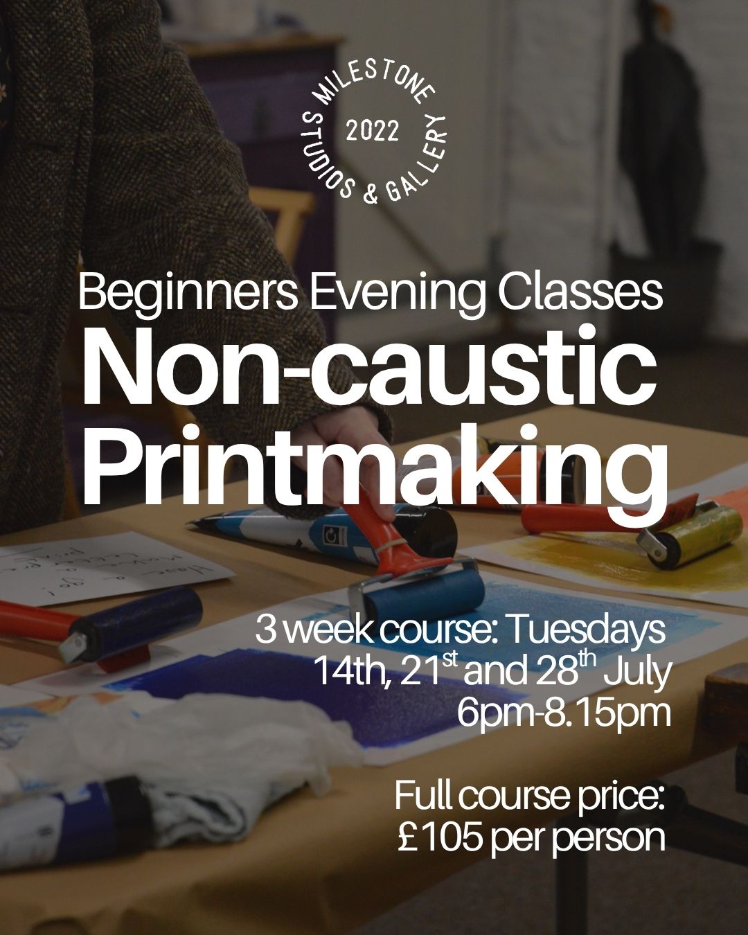 Beginners Non-caustic Printmaking Course Tickets