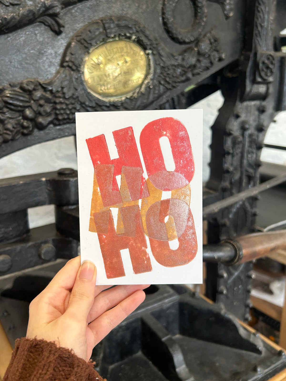 Christmas Card Printing Workshop Tickets