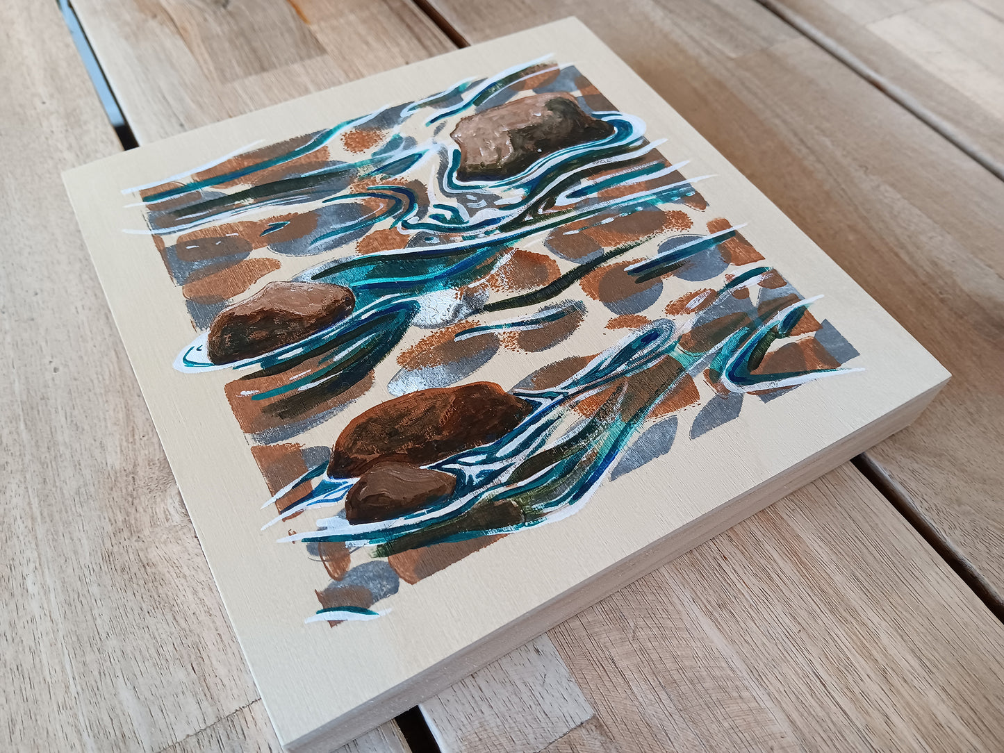 Original Painting 'River Bed' by Charlie Collins