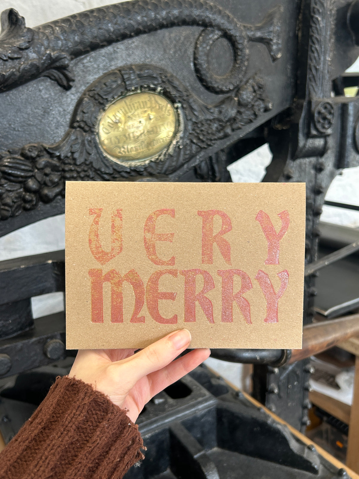 Christmas Card Printing Workshop Tickets