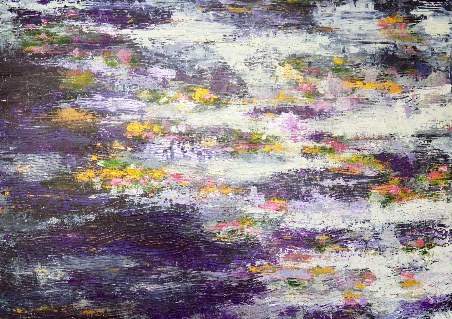 'If Lily Ponds Were Purple' - Print