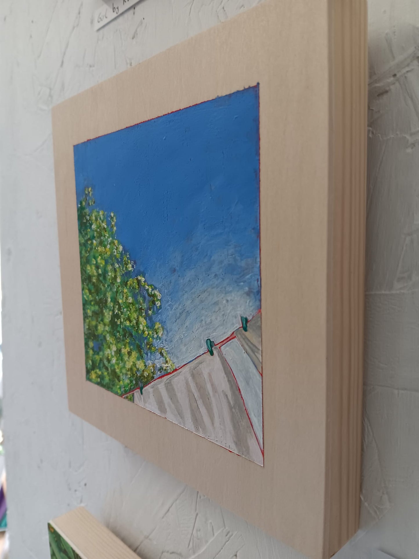 Original Painting 'Window Series 4' by Charlie Collins