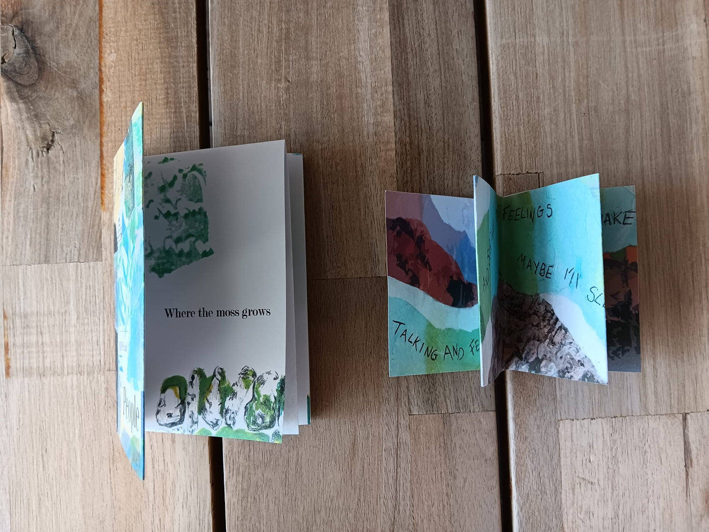 Zine Bundle - Moss & People and Human Brain